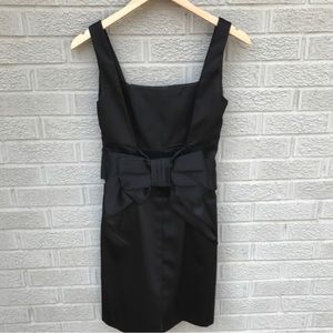 ABS Allen Schwartz Black Bow Back Dress